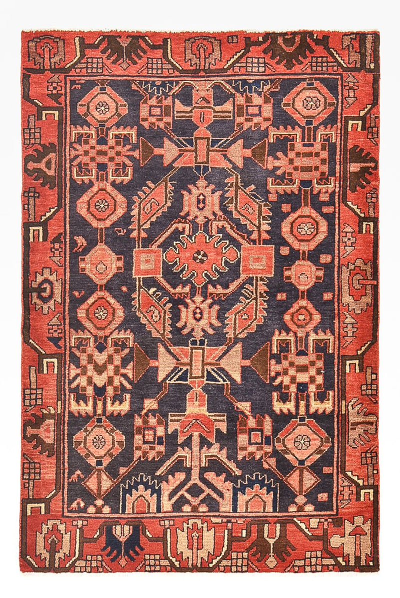 Perser Rug - Nomadic - 159 x 106 cm - red