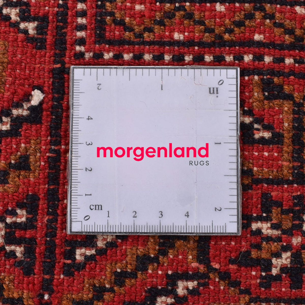 Turkaman Rug - 385 x 304 cm - red