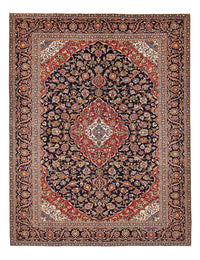 Perser Rug - Keshan - 381 x 292 cm - dark blue