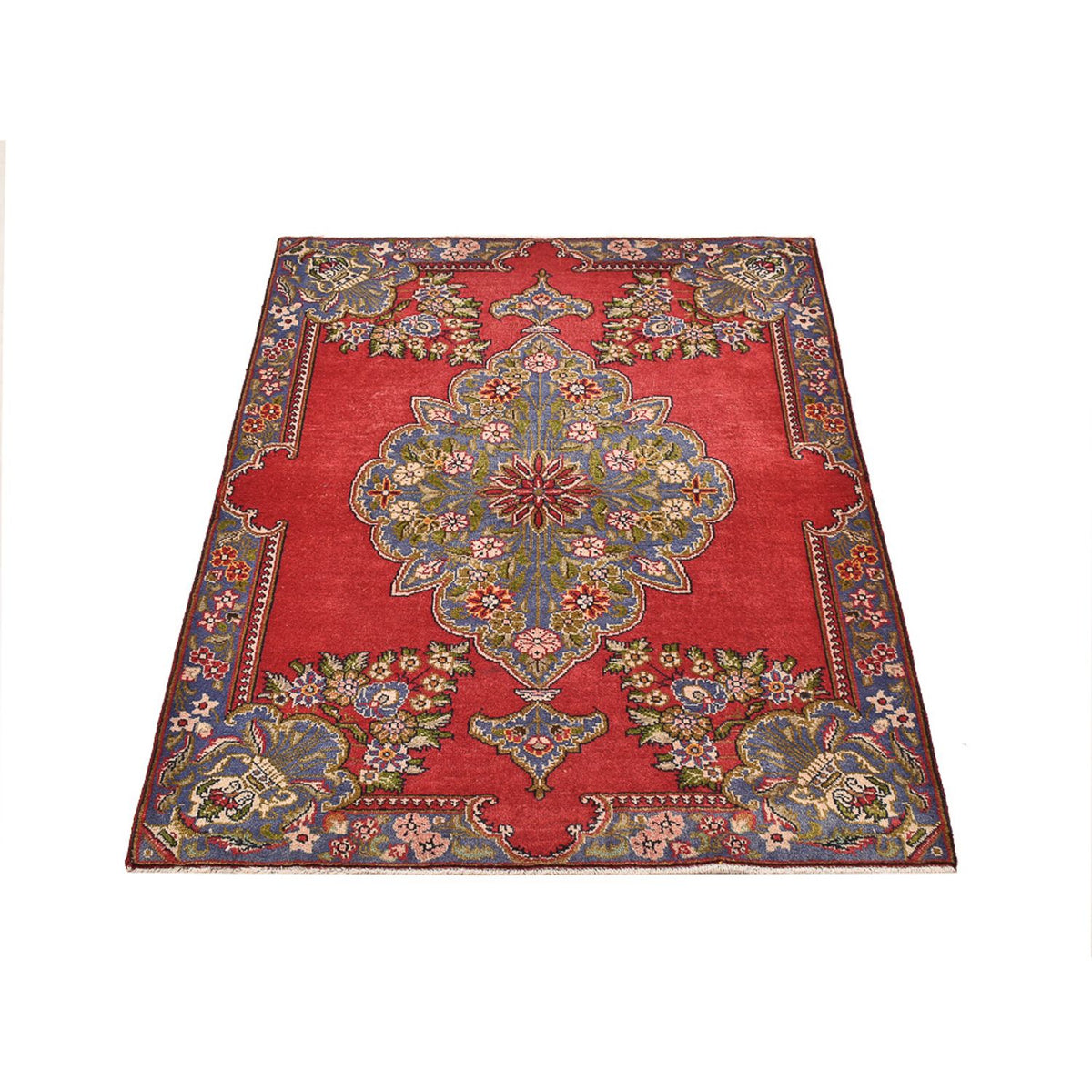 Perser Rug - Tabriz - 142 x 100 cm - red