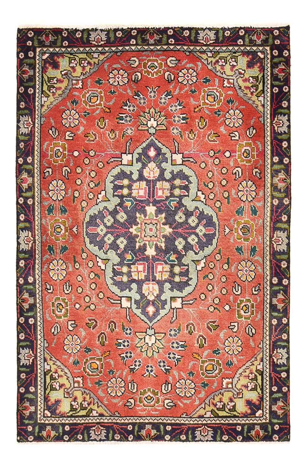 Perser Rug - Tabriz - 141 x 90 cm - light red