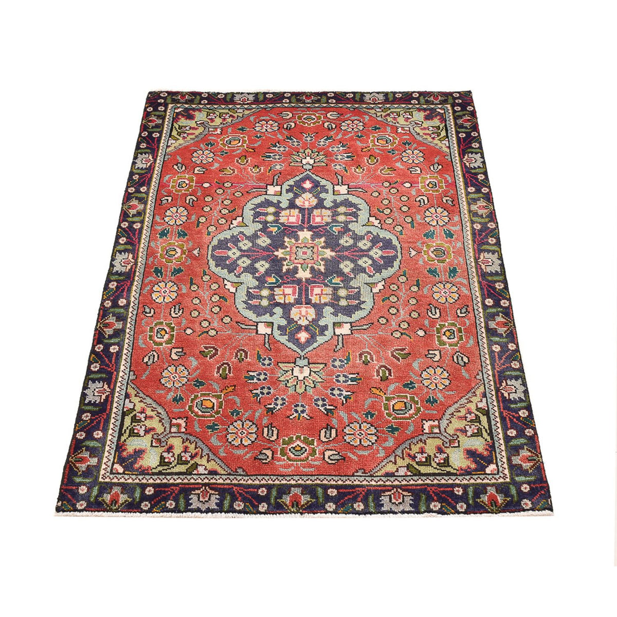 Perser Rug - Tabriz - 141 x 90 cm - light red