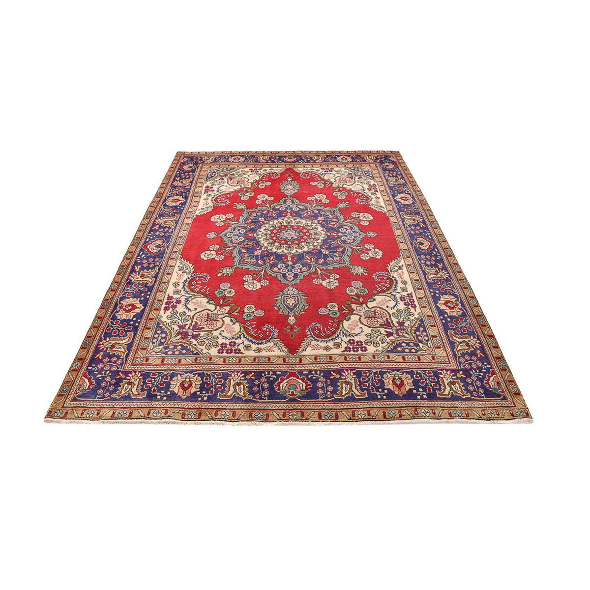 Perser Rug - Tabriz - 294 x 209 cm - red