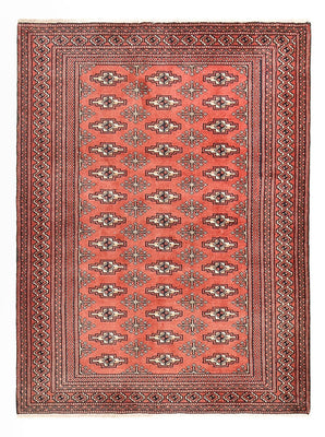 Turkaman Rug - 132 x 99 cm - red
