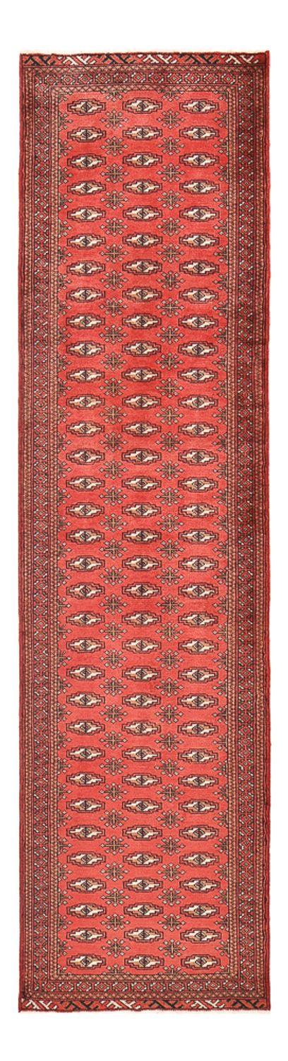 Runner Turkaman Rug - 285 x 77 cm - red
