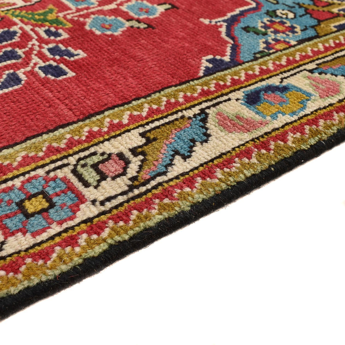 Runner Perser Rug - Tabriz - 343 x 80 cm - red