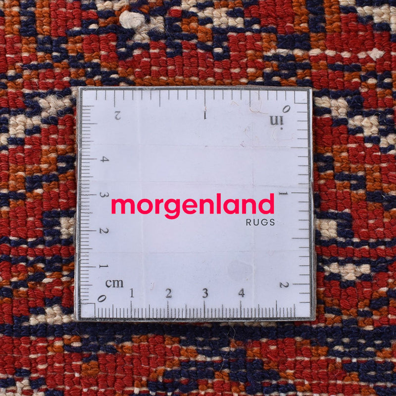 Runner Turkaman Rug - 277 x 75 cm - red