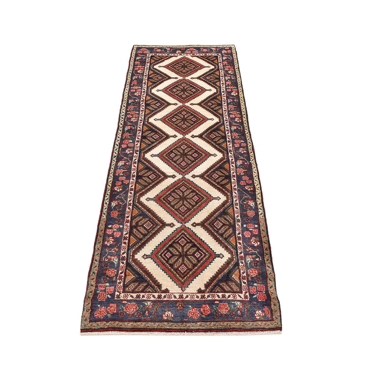Runner Perser Rug - Nomadic - 275 x 86 cm - dark beige