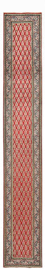 Runner Perser Rug - Tabriz - 483 x 76 cm - rust