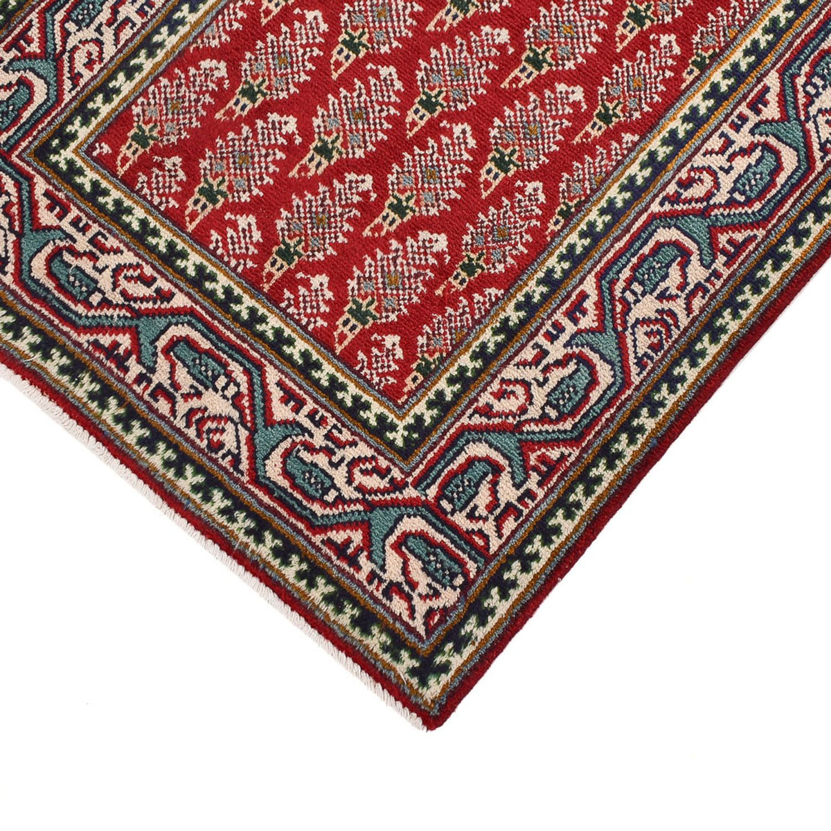 Runner Perser Rug - Tabriz - 483 x 76 cm - rust
