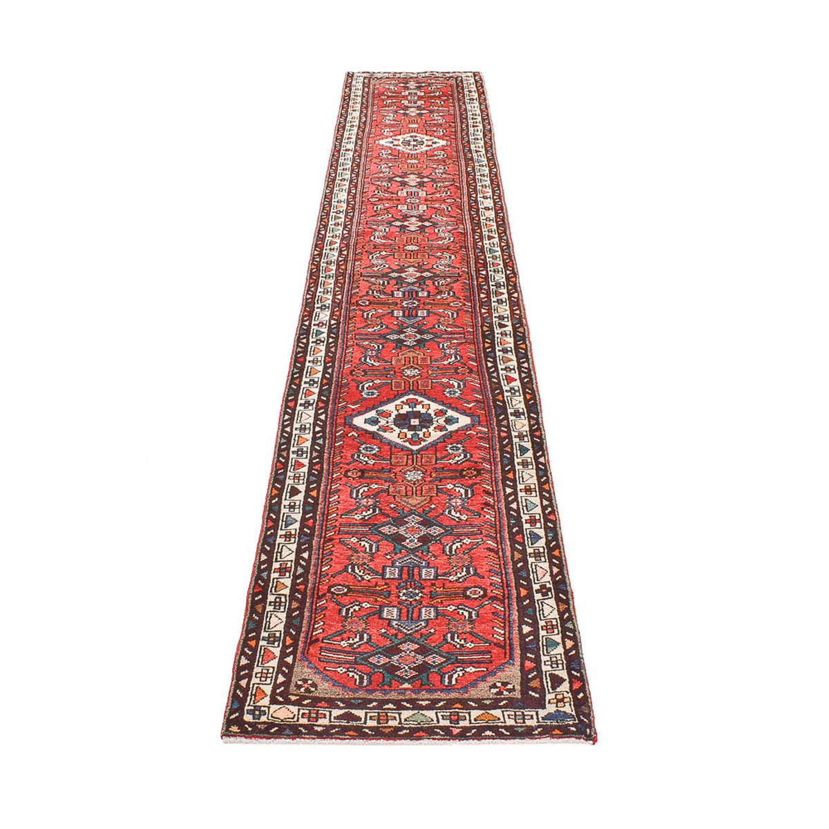 Runner Perser Rug - Nomadic - 386 x 71 cm - red