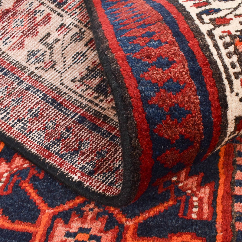 Runner Perser Rug - Tabriz - 460 x 98 cm - rust