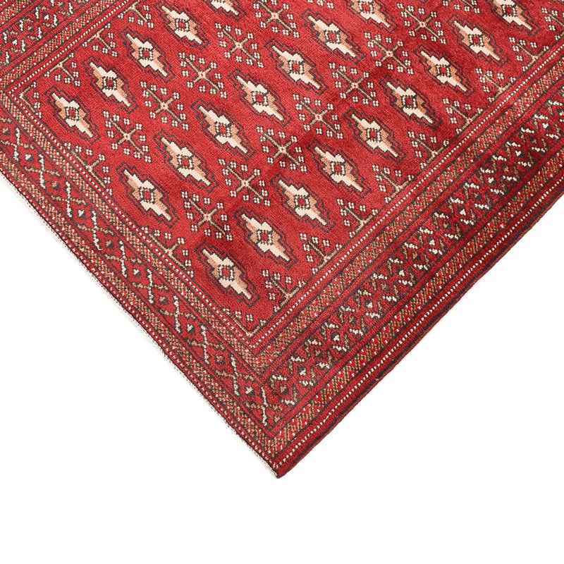 Runner Turkaman Rug - 274 x 96 cm - red