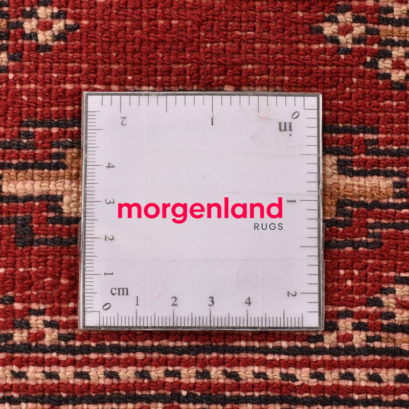 Runner Turkaman Rug - 274 x 96 cm - red