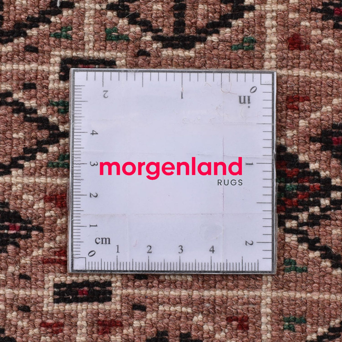 Runner Turkaman Rug - 193 x 83 cm - light red