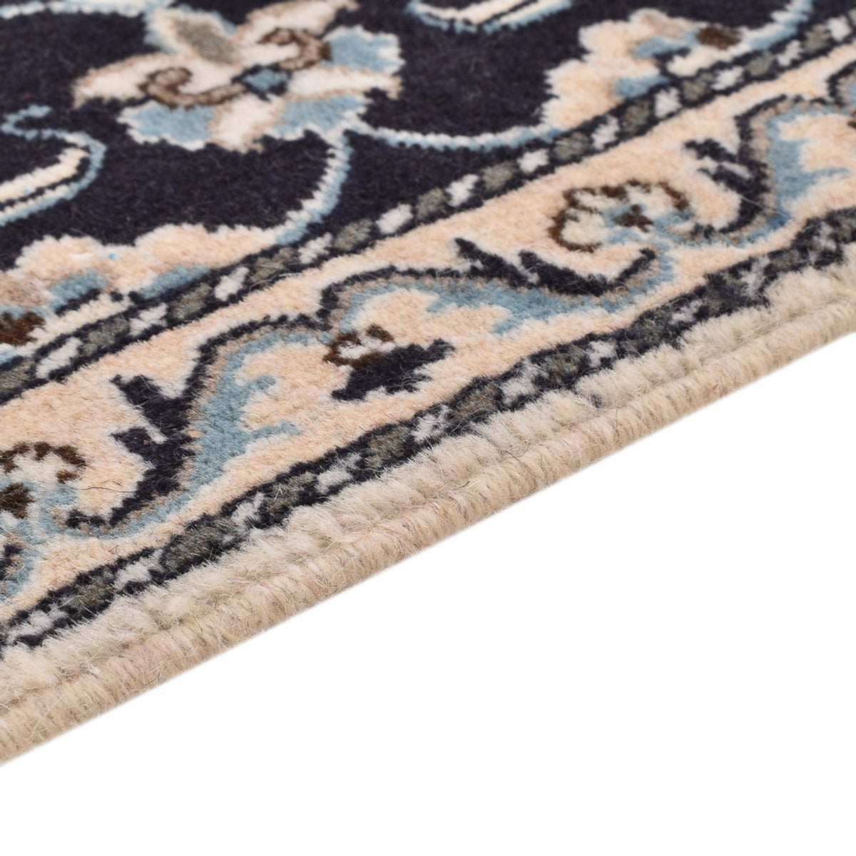 Perser Rug - Nain - 137 x 71 cm - dark blue