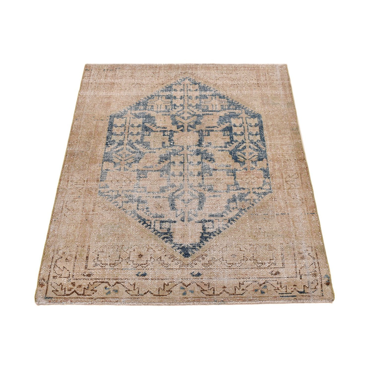 Vintage Rug - 148 x 108 cm - blue