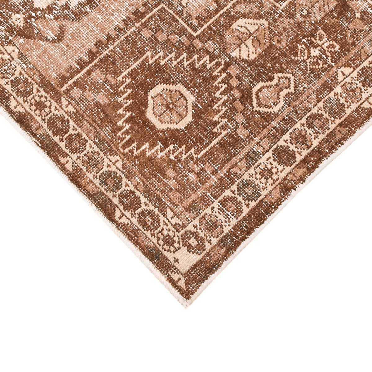 Vintage Rug - 175 x 122 cm - dark beige