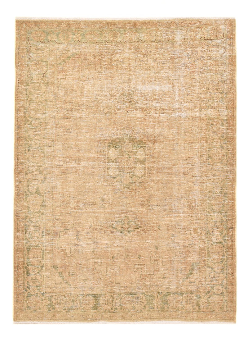 Vintage Rug - 206 x 145 cm - dark beige