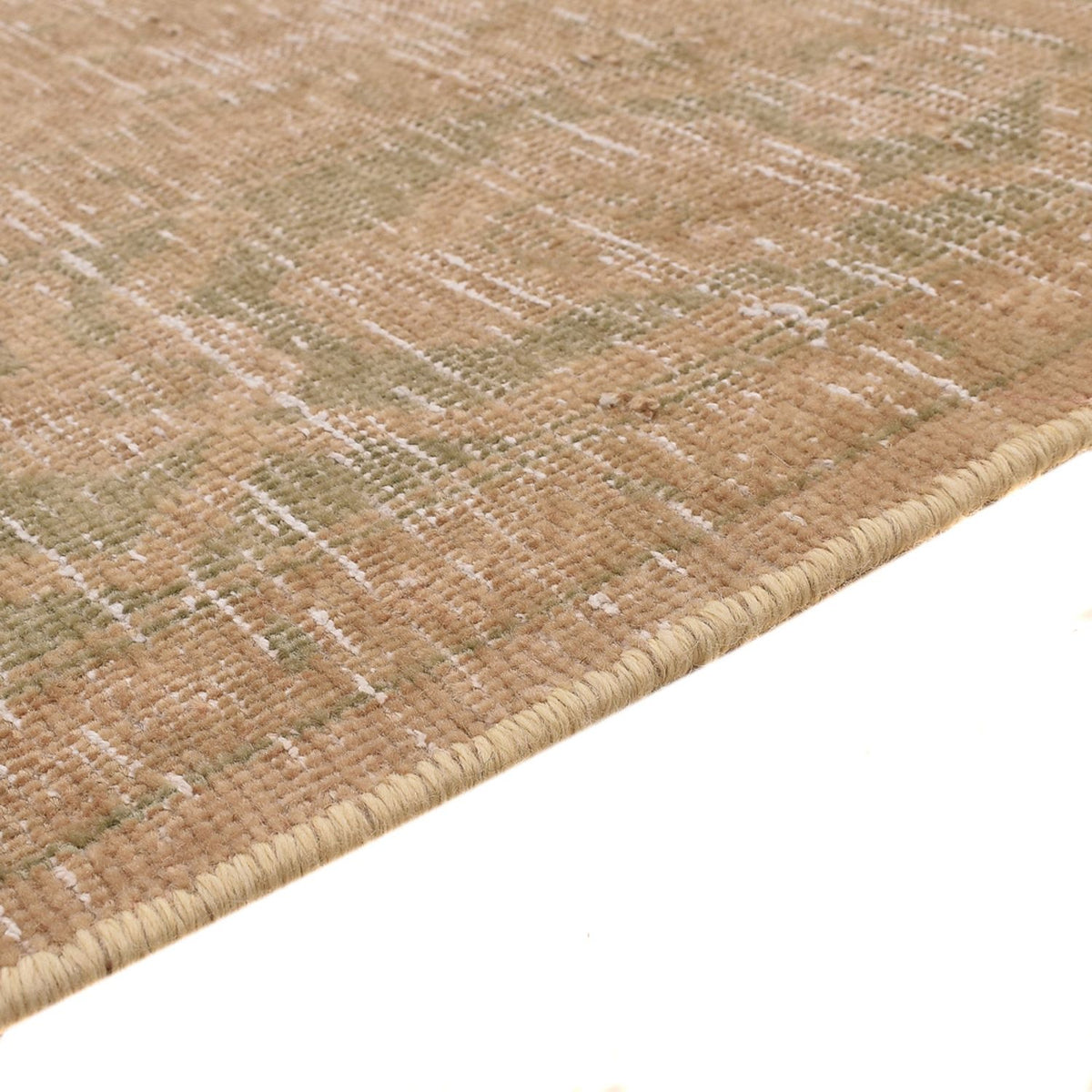 Vintage Rug - 206 x 145 cm - dark beige