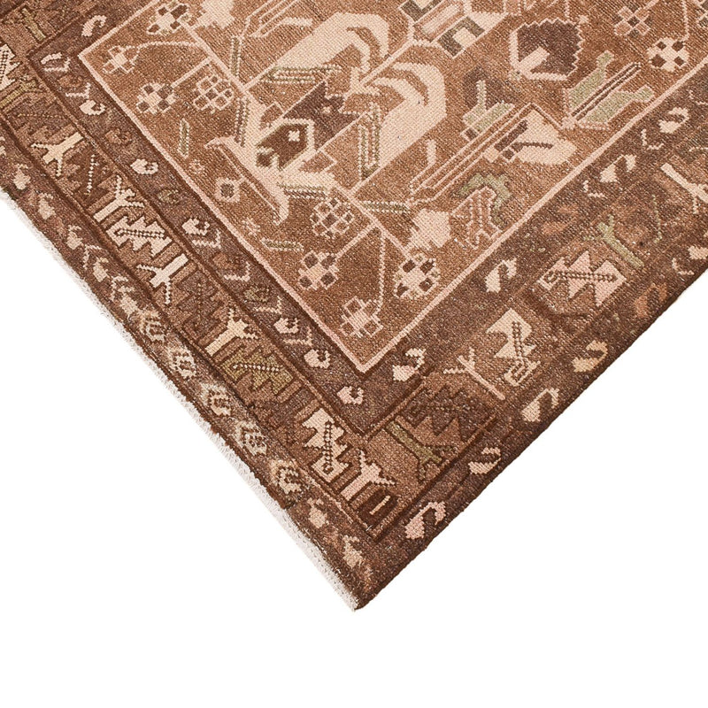Runner Vintage Rug - 297 x 104 cm - dark beige