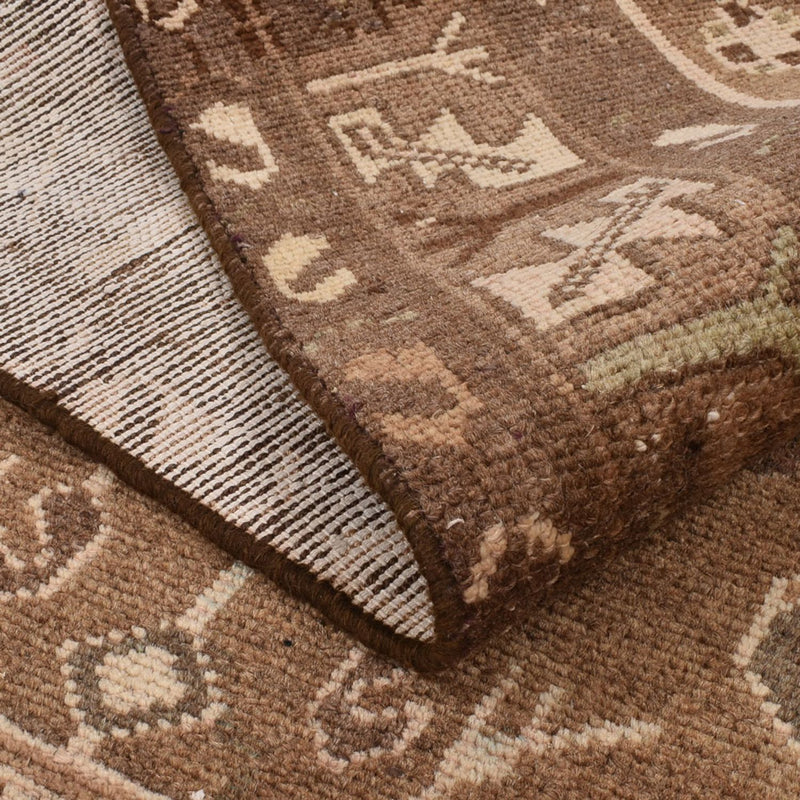 Runner Vintage Rug - 297 x 104 cm - dark beige