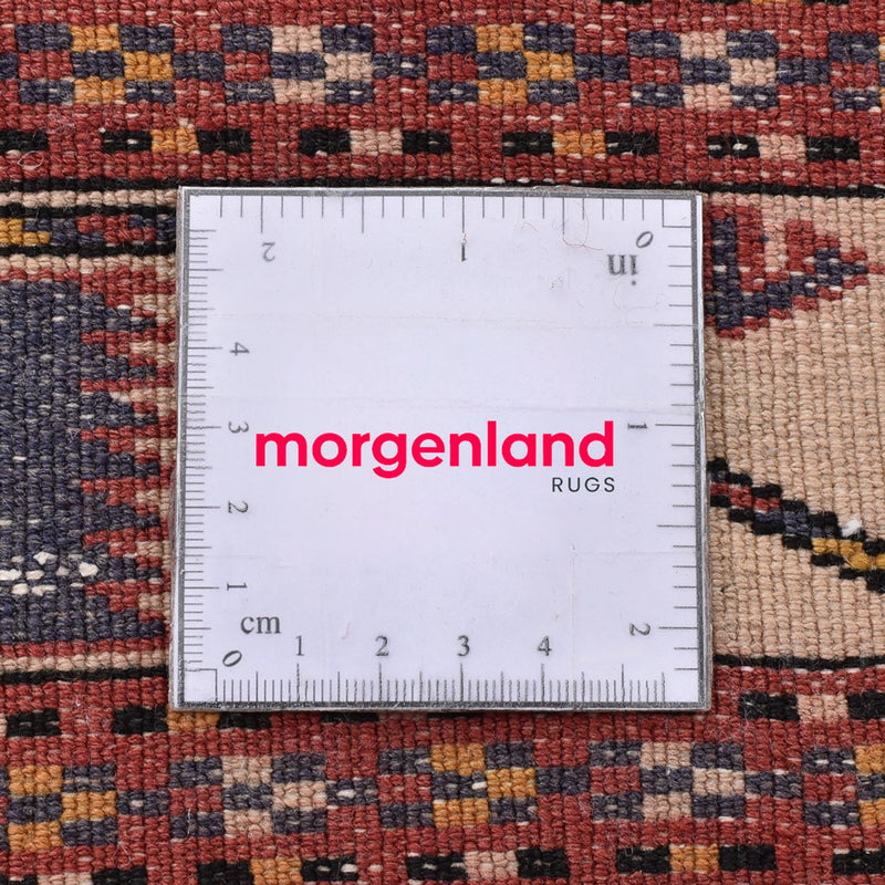 Turkaman Rug - 120 x 92 cm - light red