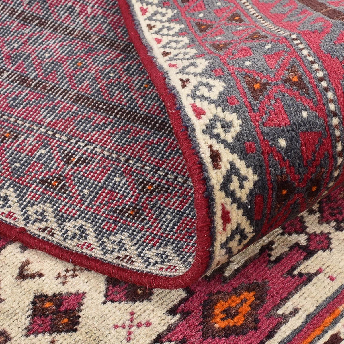 Runner Belutsch Rug - 198 x 102 cm - purple