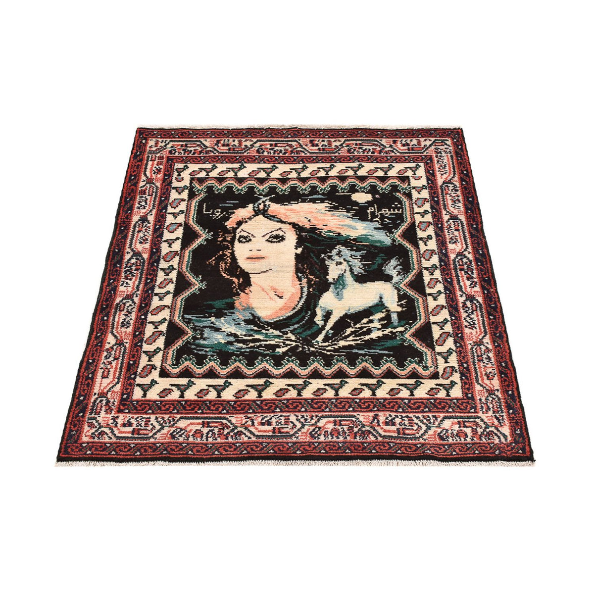 Perser Rug - Nomadic square  - 118 x 101 cm - multicolored