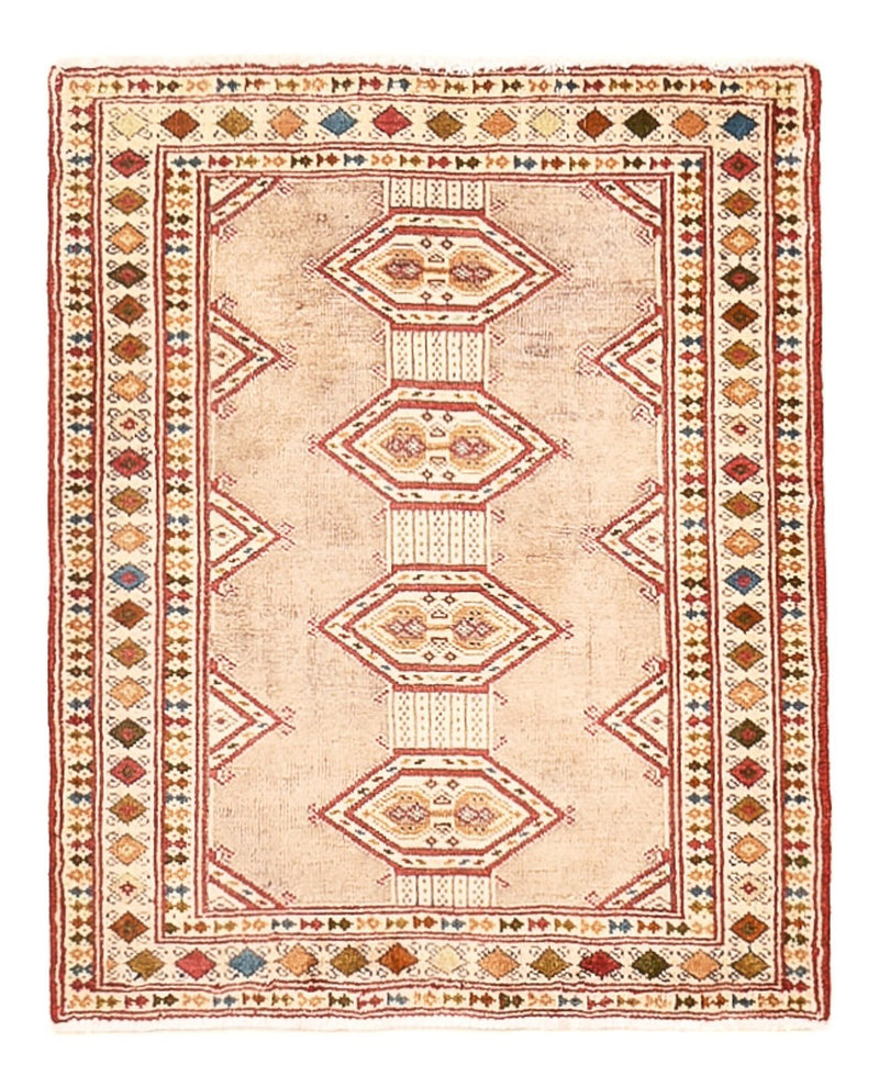 Turkaman Rug - 78 x 64 cm - rose
