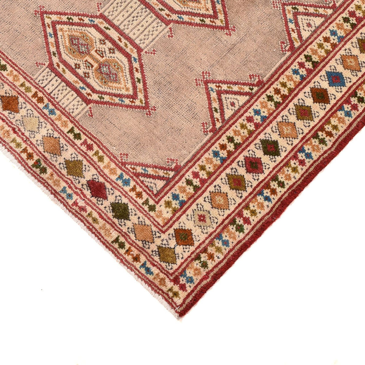 Turkaman Rug - 78 x 64 cm - rose