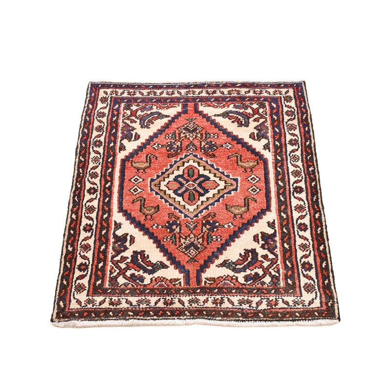 Perser Rug - Nomadic - 92 x 68 cm - light red