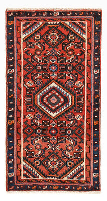 Perser Rug - Nomadic - 93 x 49 cm - dark red