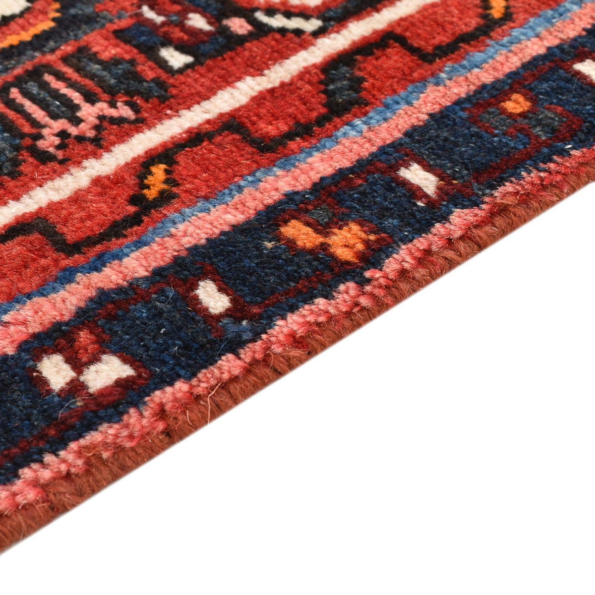 Perser Rug - Nomadic - 93 x 49 cm - dark red