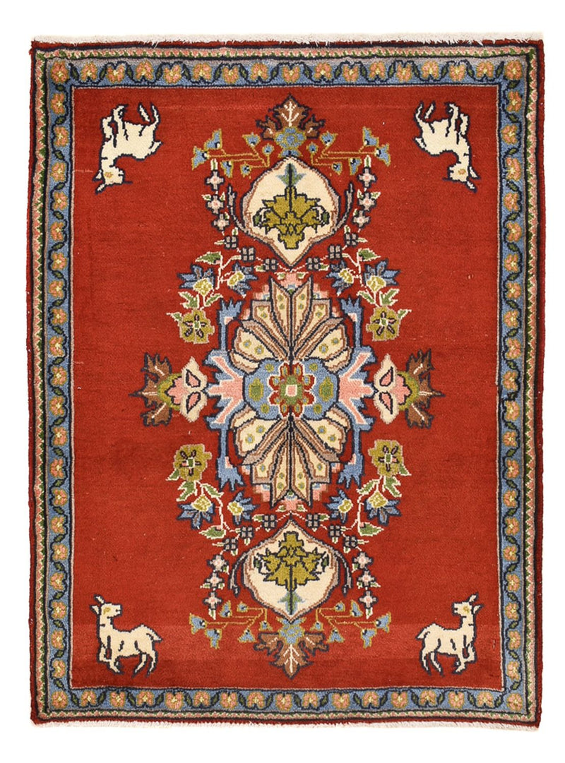 Perser Rug - Nomadic - 82 x 62 cm - red