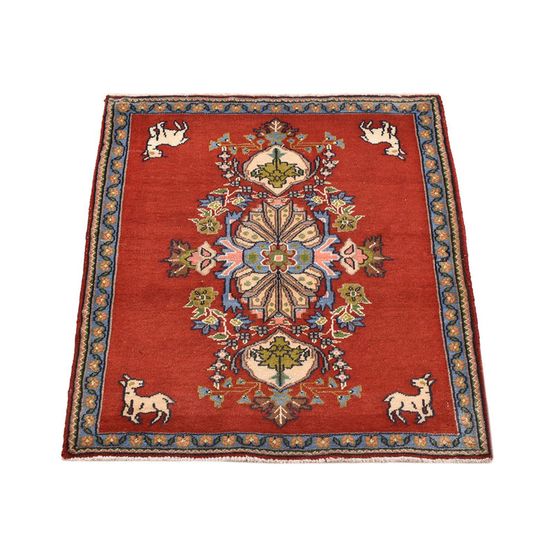 Perser Rug - Nomadic - 82 x 62 cm - red