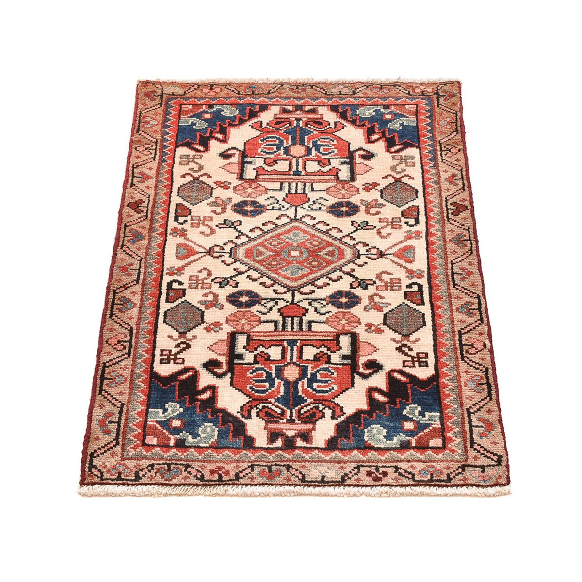 Perser Rug - Nomadic - 90 x 55 cm - multicolored