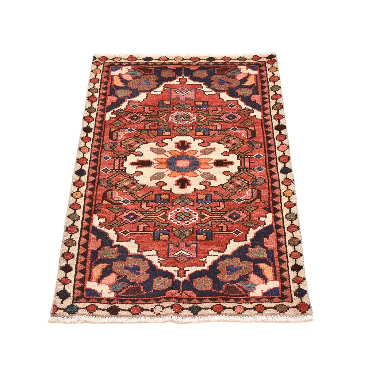 Perser Rug - Nomadic - 84 x 56 cm - rust