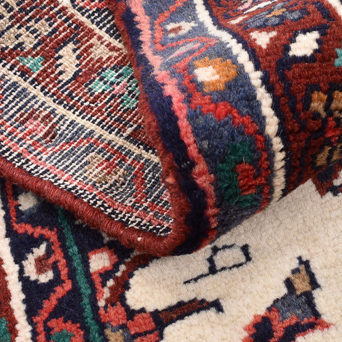 Perser Rug - Nomadic - 93 x 71 cm - multicolored