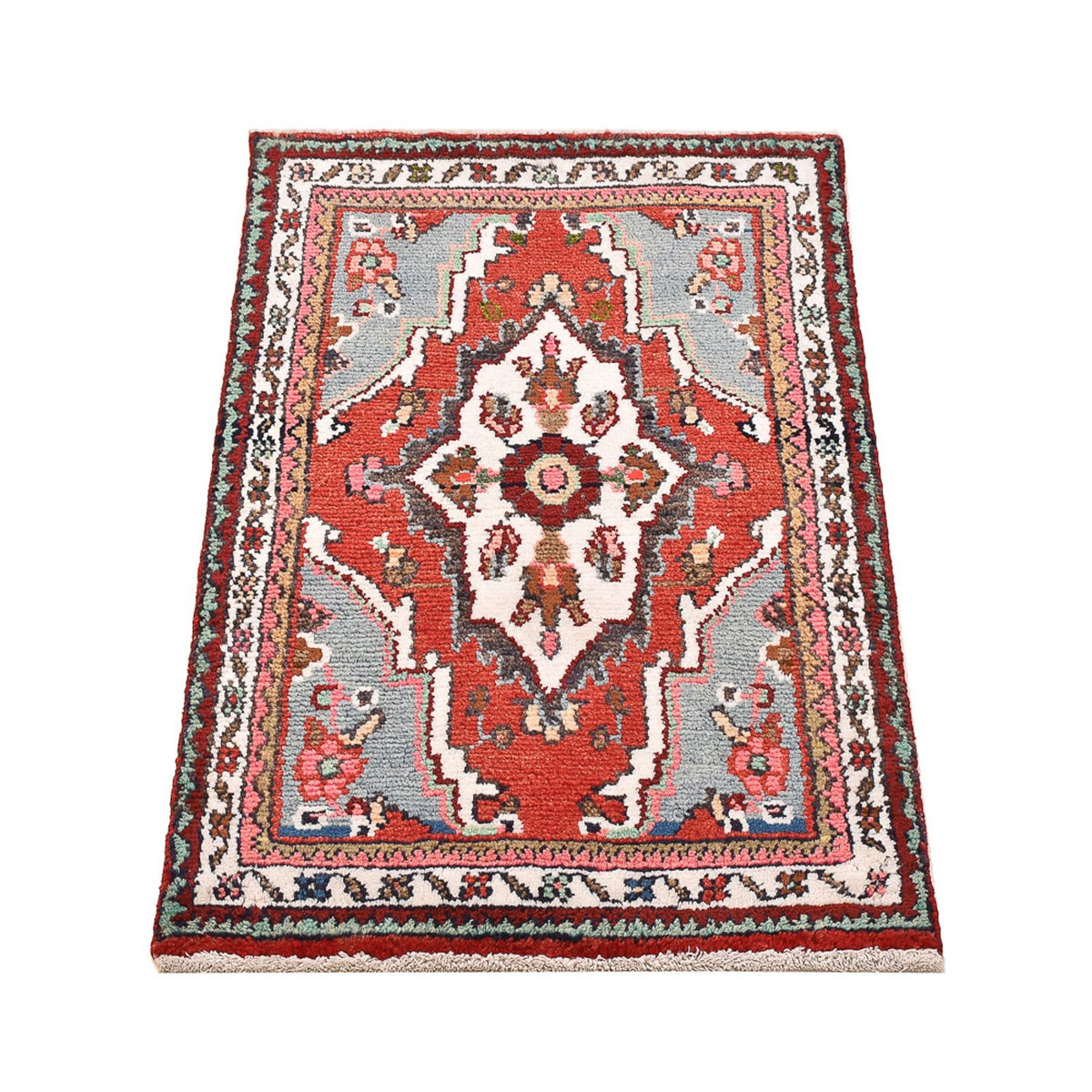 Perser Rug - Nomadic - 90 x 58 cm - red