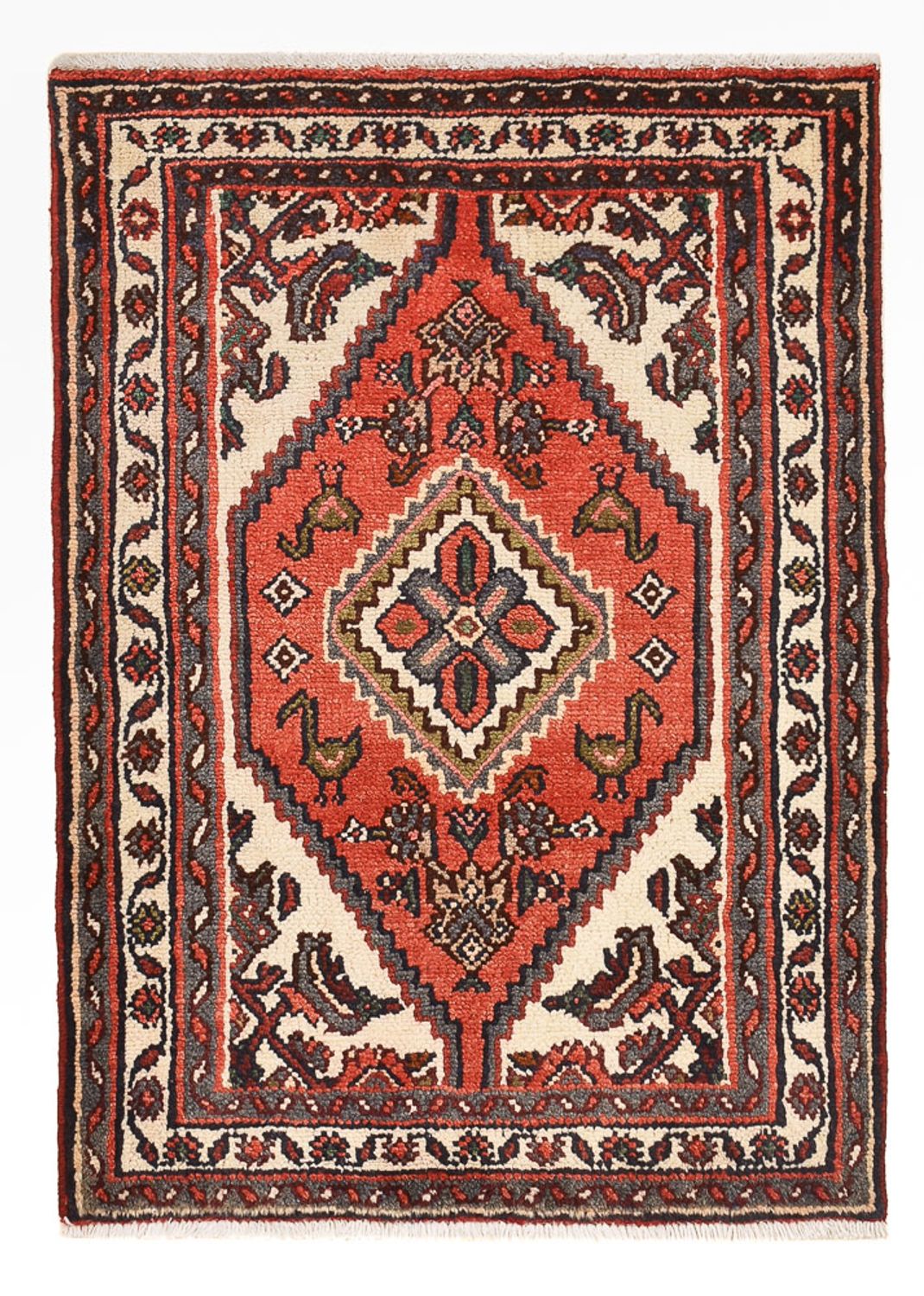 Perser Rug - Nomadic - 96 x 70 cm - red