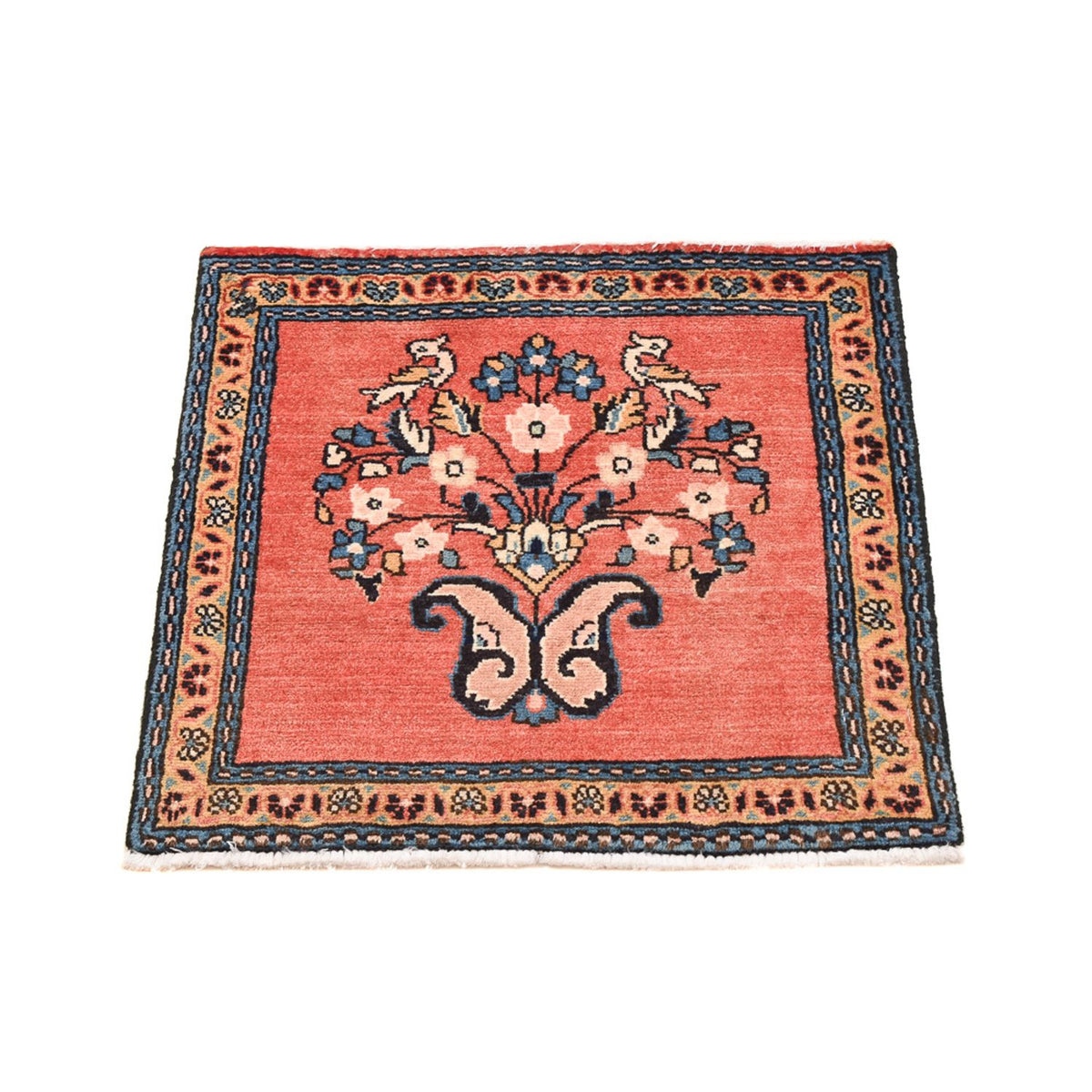 Perser Rug - Nomadic - 50 x 49 cm - red