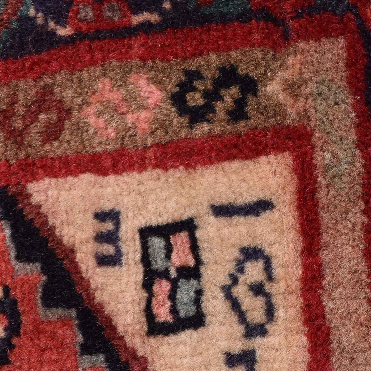 Perser Rug - Nomadic - 88 x 62 cm - red