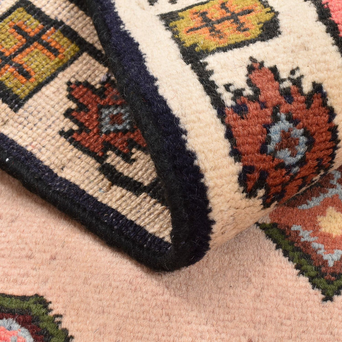 Perser Rug - Nomadic - 92 x 62 cm - rose