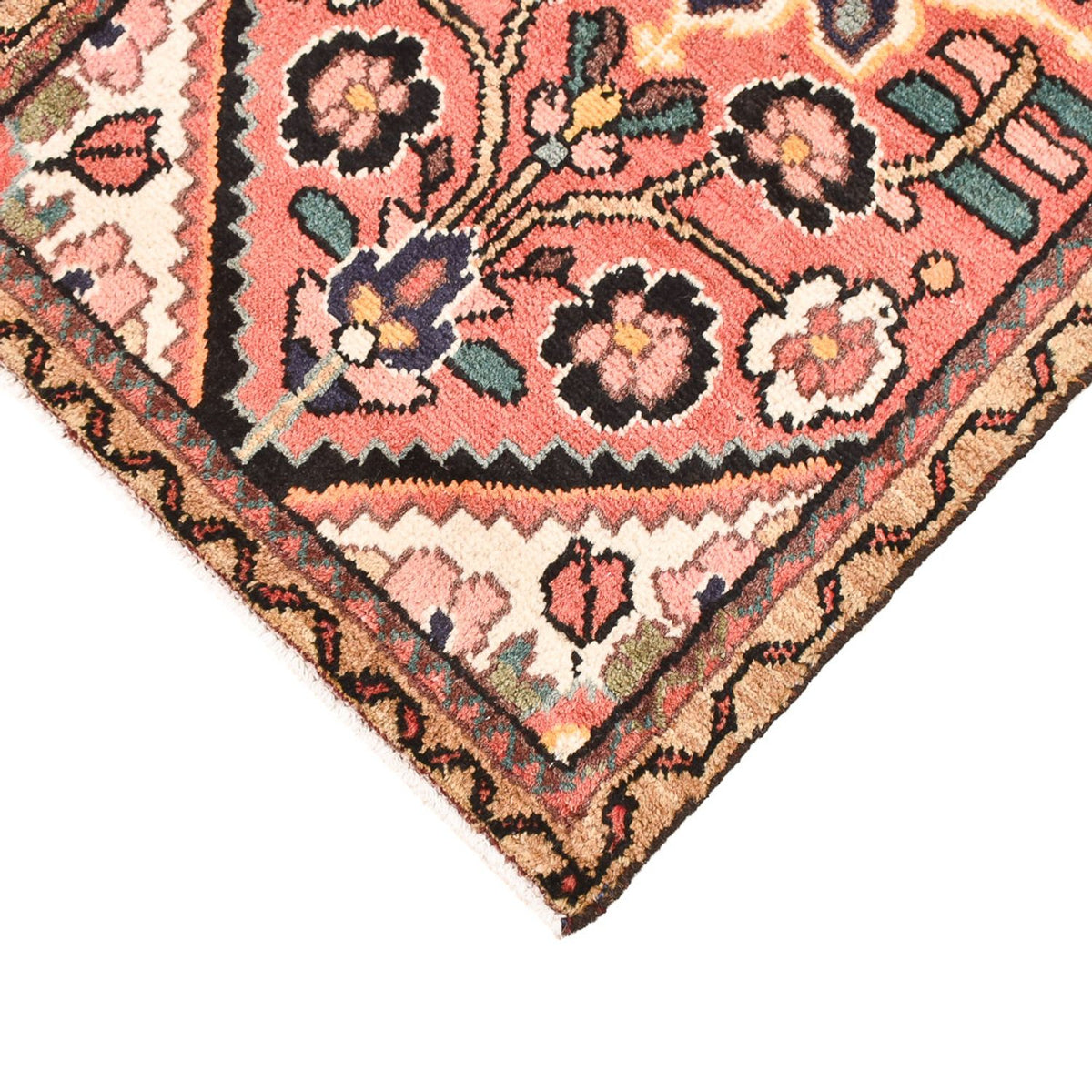 Perser Rug - Nomadic - 100 x 54 cm - light red