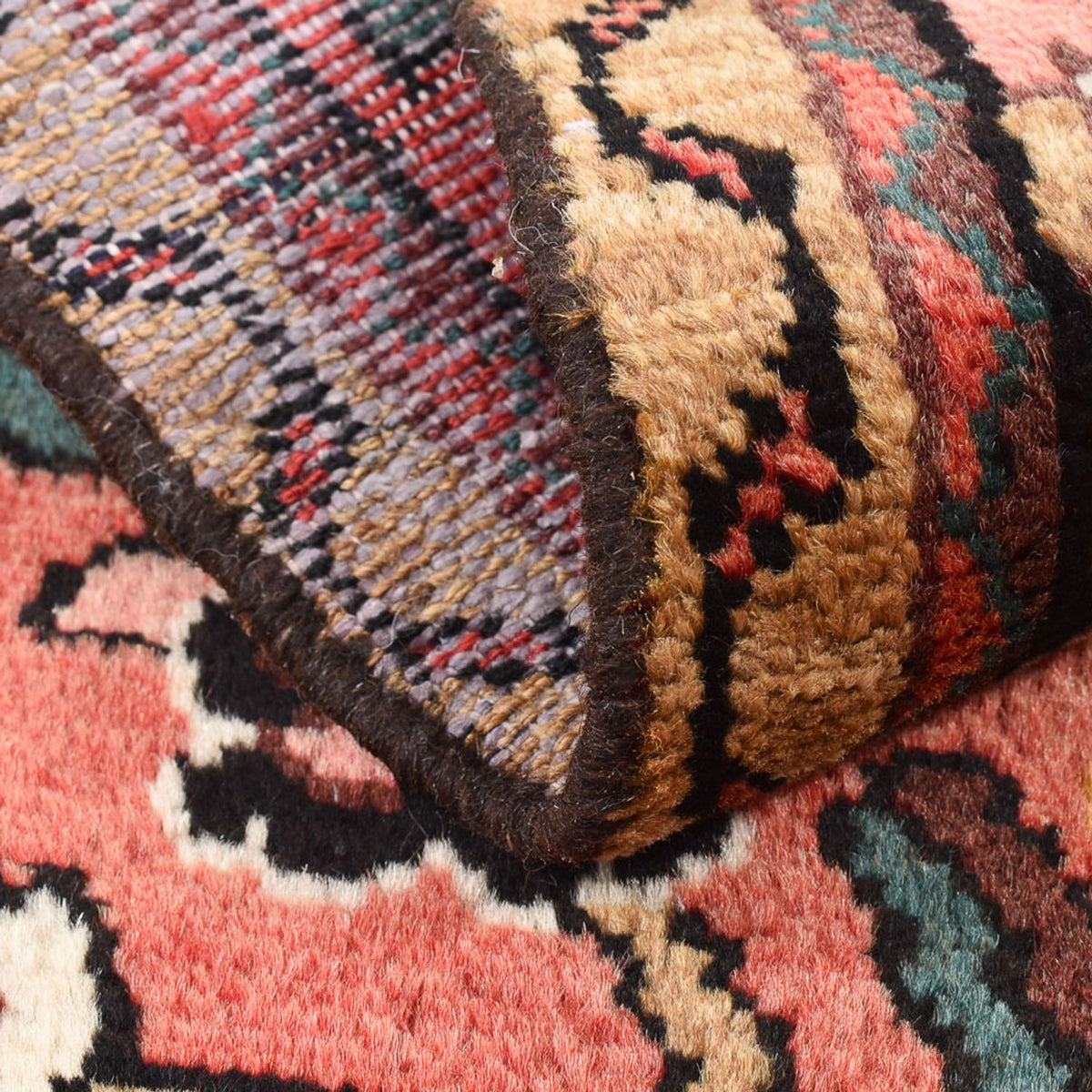 Perser Rug - Nomadic - 100 x 54 cm - light red