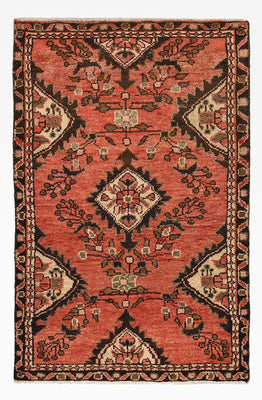 Perser Rug - Nomadic - 95 x 62 cm - red