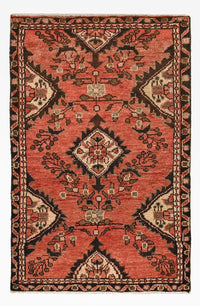 Perser Rug - Nomadic - 95 x 62 cm - red