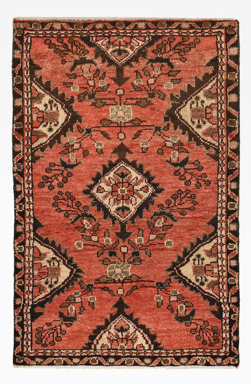 Perser Rug - Nomadic - 95 x 62 cm - red