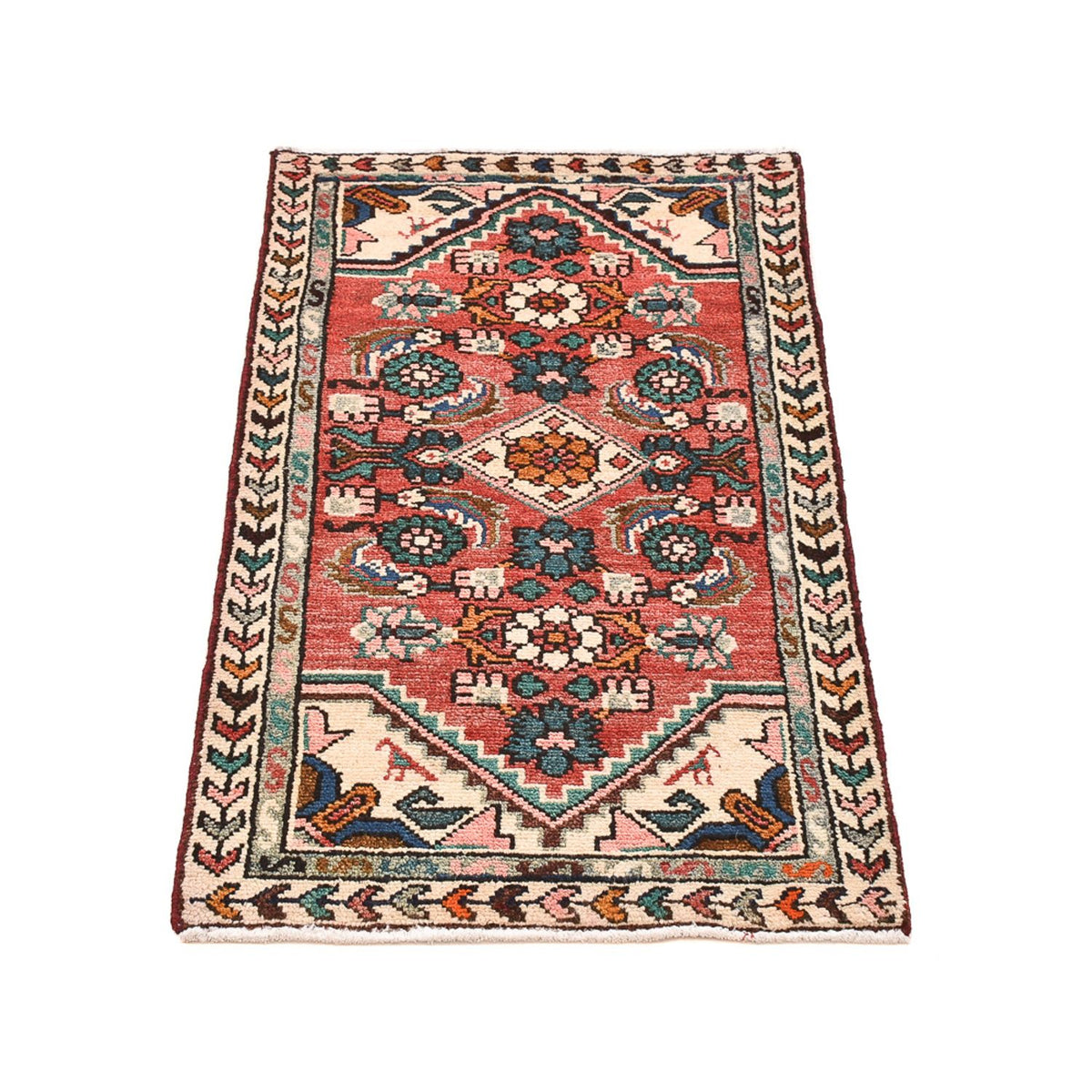 Perser Rug - Nomadic - 105 x 59 cm - red